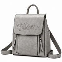 Durable Genuine Leather Backpack For Everyday Carry