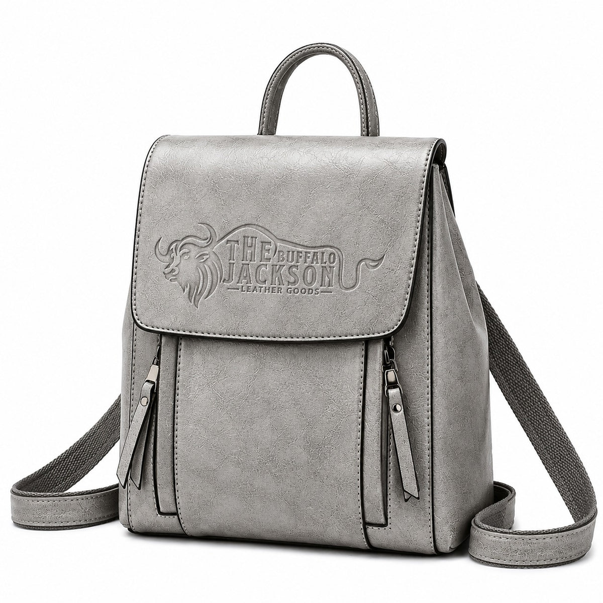 Durable Genuine Leather Backpack For Everyday Carry