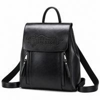 Durable Genuine Leather Backpack For Everyday Carry