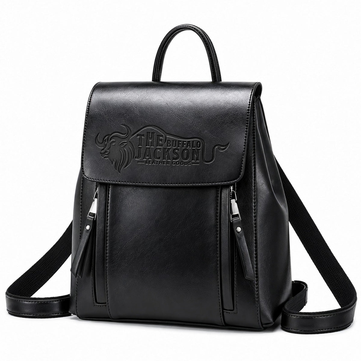 Durable Genuine Leather Backpack For Everyday Carry