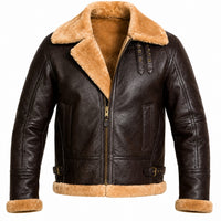 Men's Aviator Shearling Original Leather Jacket