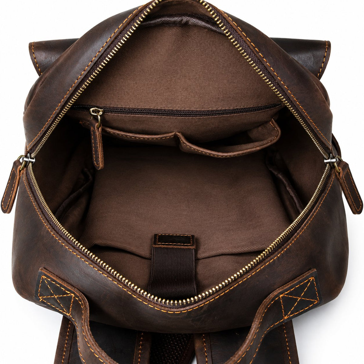 Handmade Leather Backpack For Everyday Carry