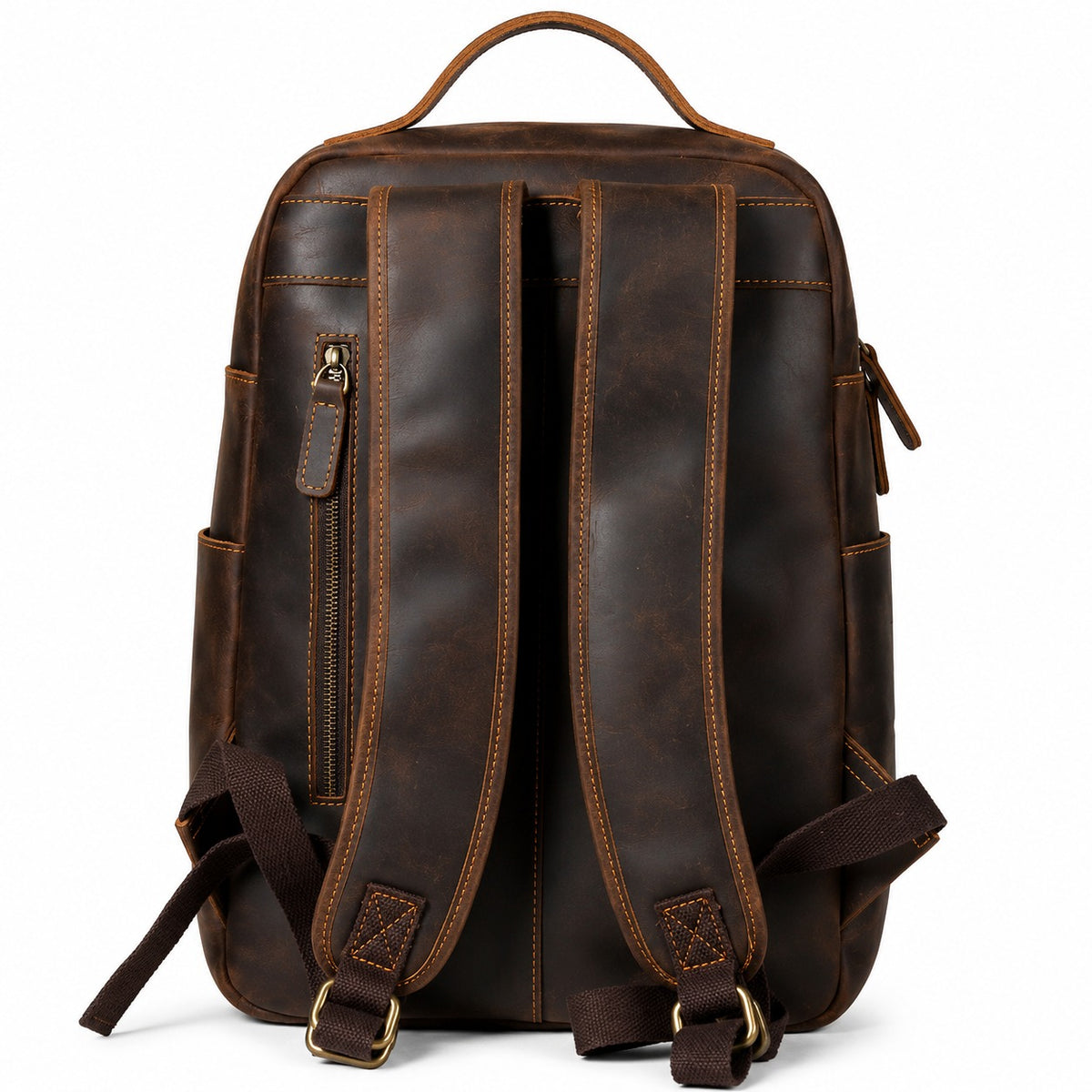 Handmade Leather Backpack For Everyday Carry