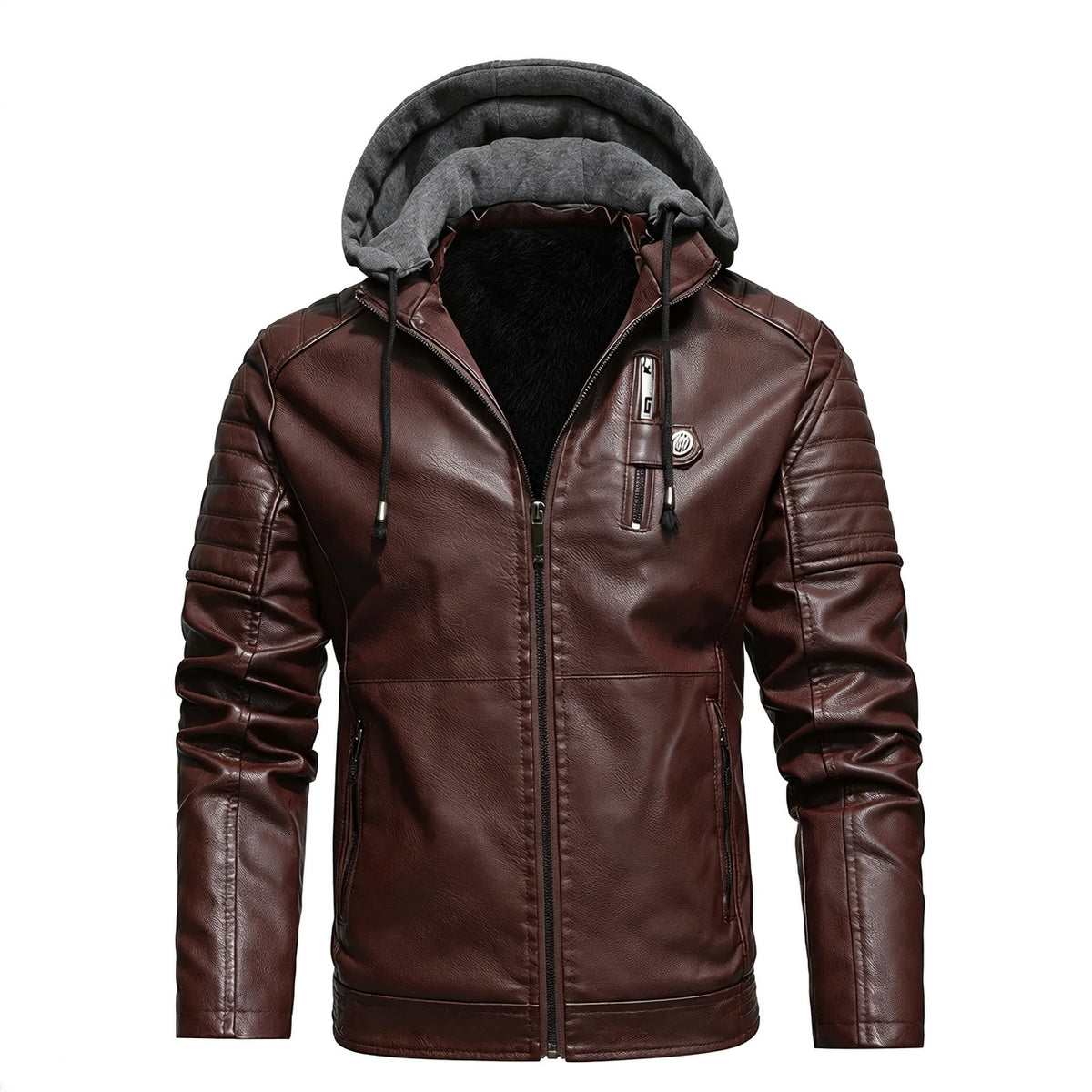 Men's Avenger Stylish Leather Biker Jacket