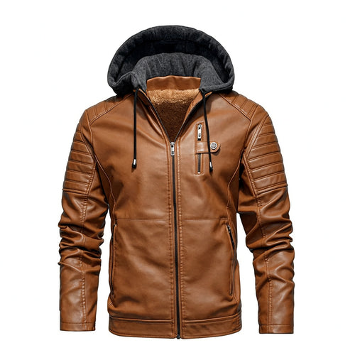 Men's Avenger Stylish Leather Biker Jacket
