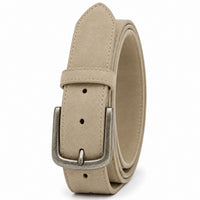 Men's Stylish Suede Leather Belt Vintage Antique Buckle