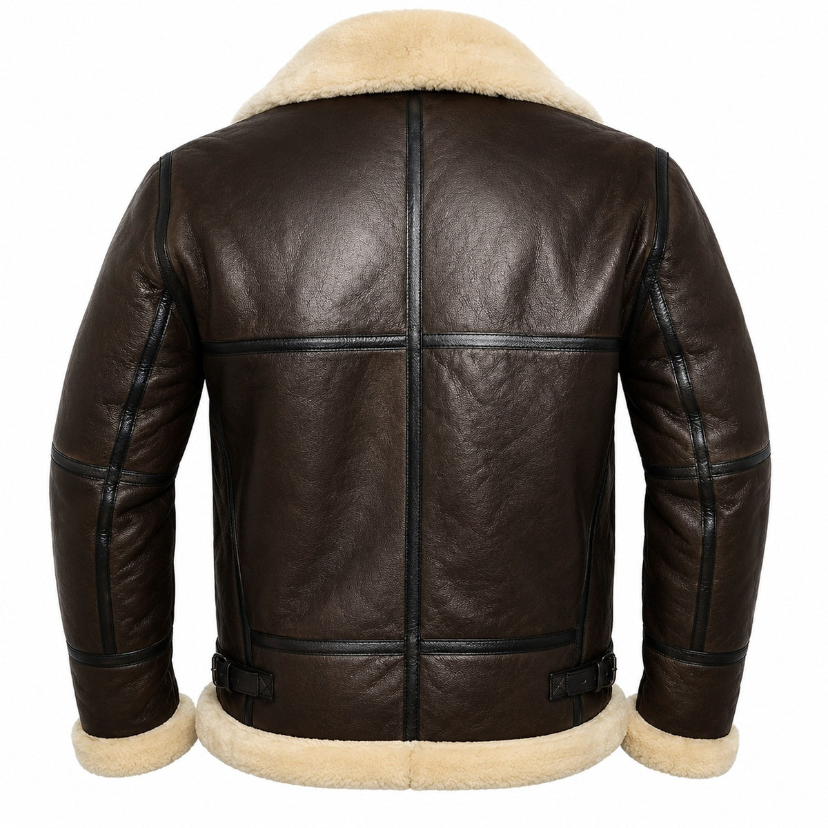 Men's Winter Real Shearling Leather Jacket