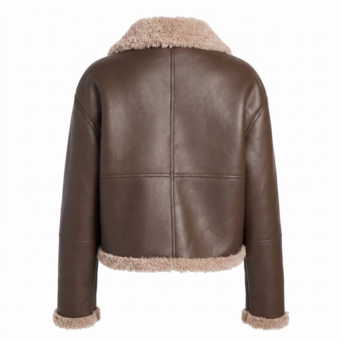 Raven Shearling Lined Premium Leather Jacket