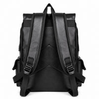 Handmade Genuine Leather Backpack With Drawstring