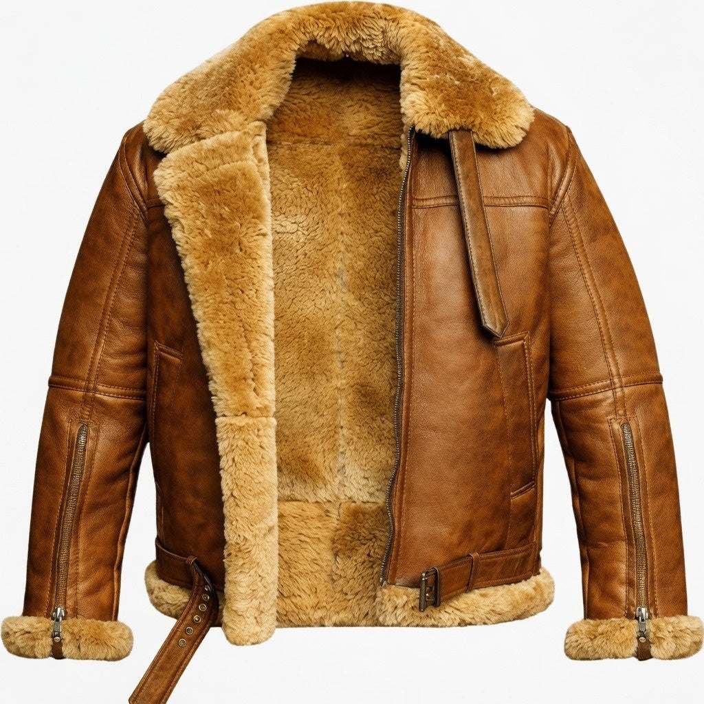 Men's B3 Aviator Real Leather Jacket