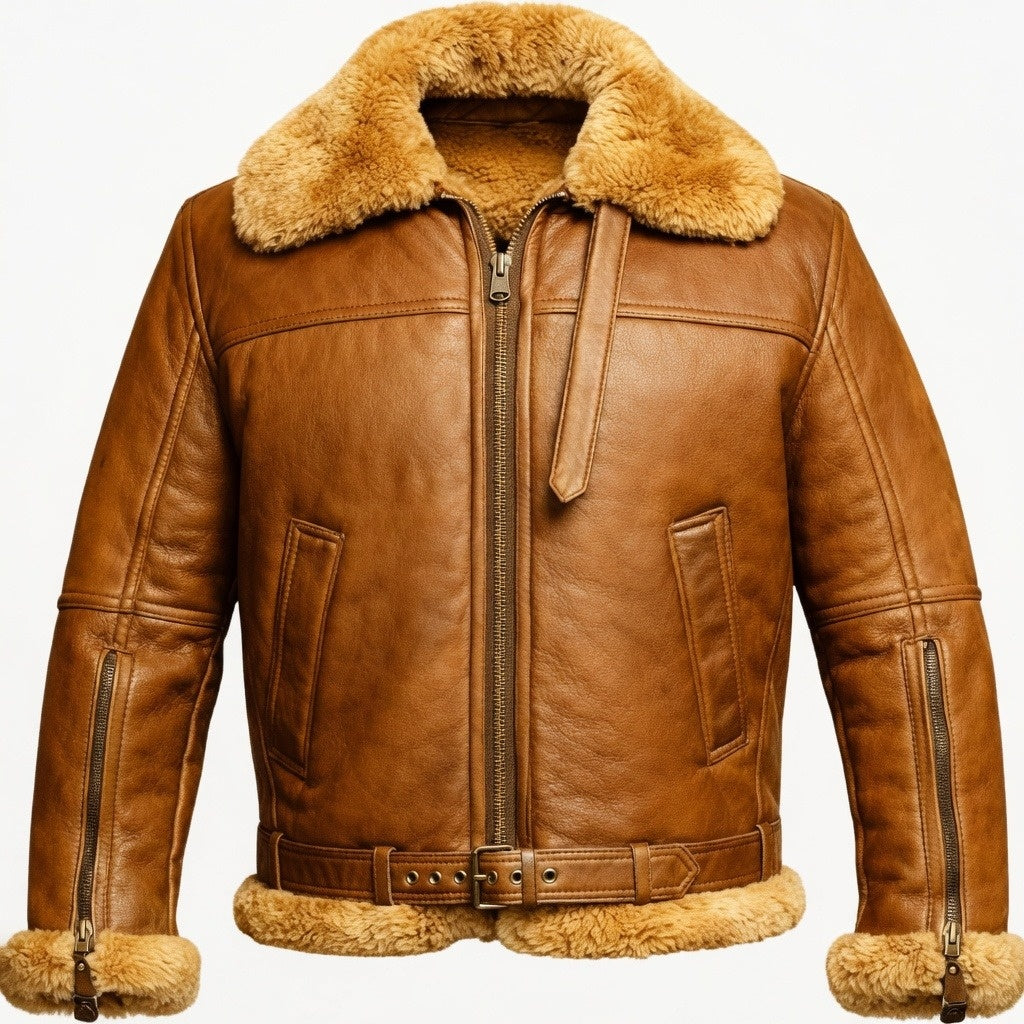 Men's B3 Aviator Real Leather Jacket