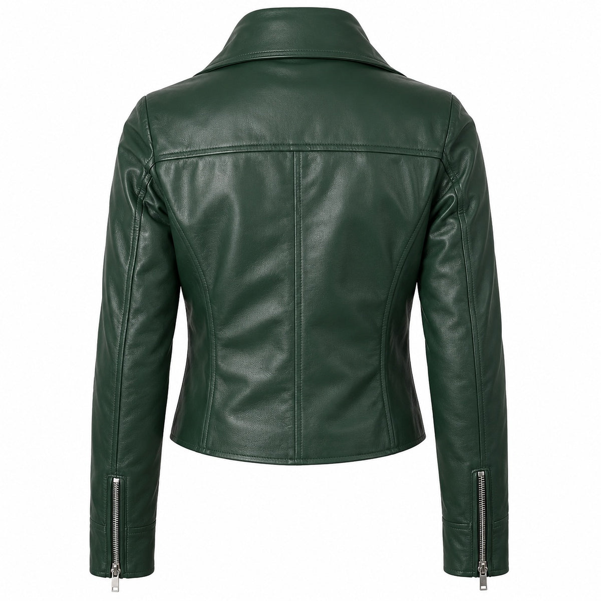 Women's Asymmetrical Moto Leather Jacket