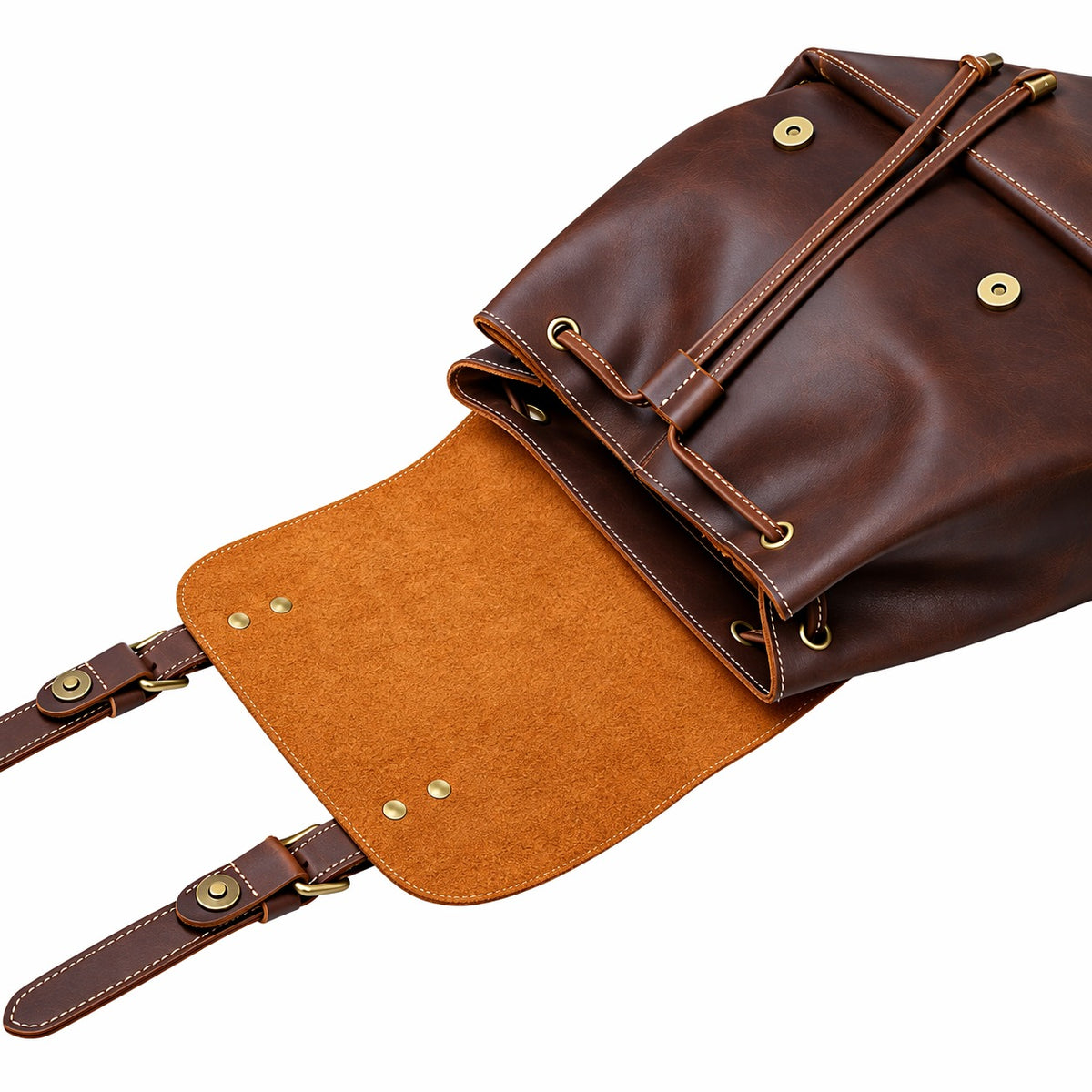 Premium Genuine Leather Backpack For Men and Women