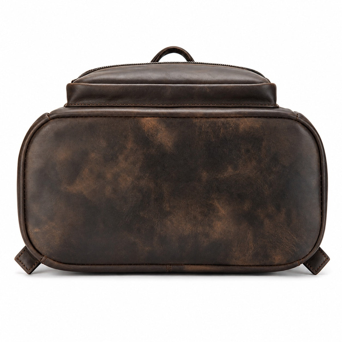 Genuine Leather Carry Backpack With Detachable Accessory Bag