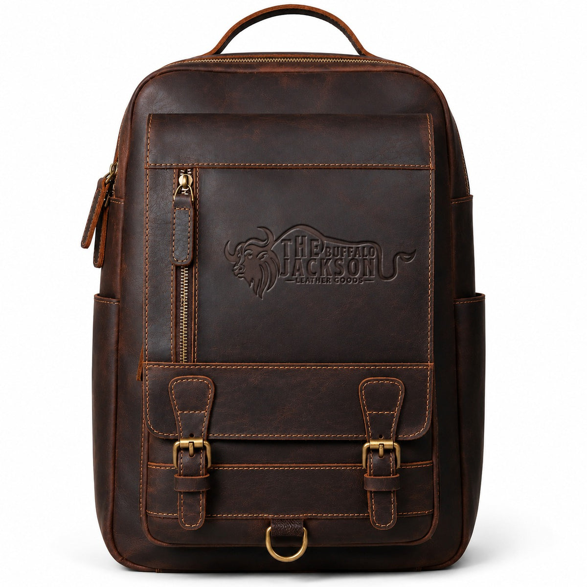 Handmade Leather Backpack For Everyday Carry