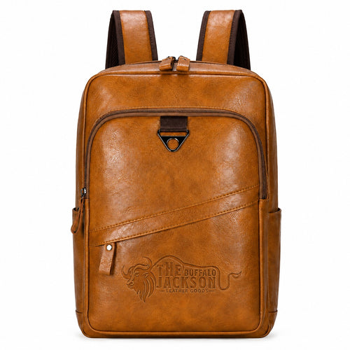 Durable Leather Backpack For Business and Travel