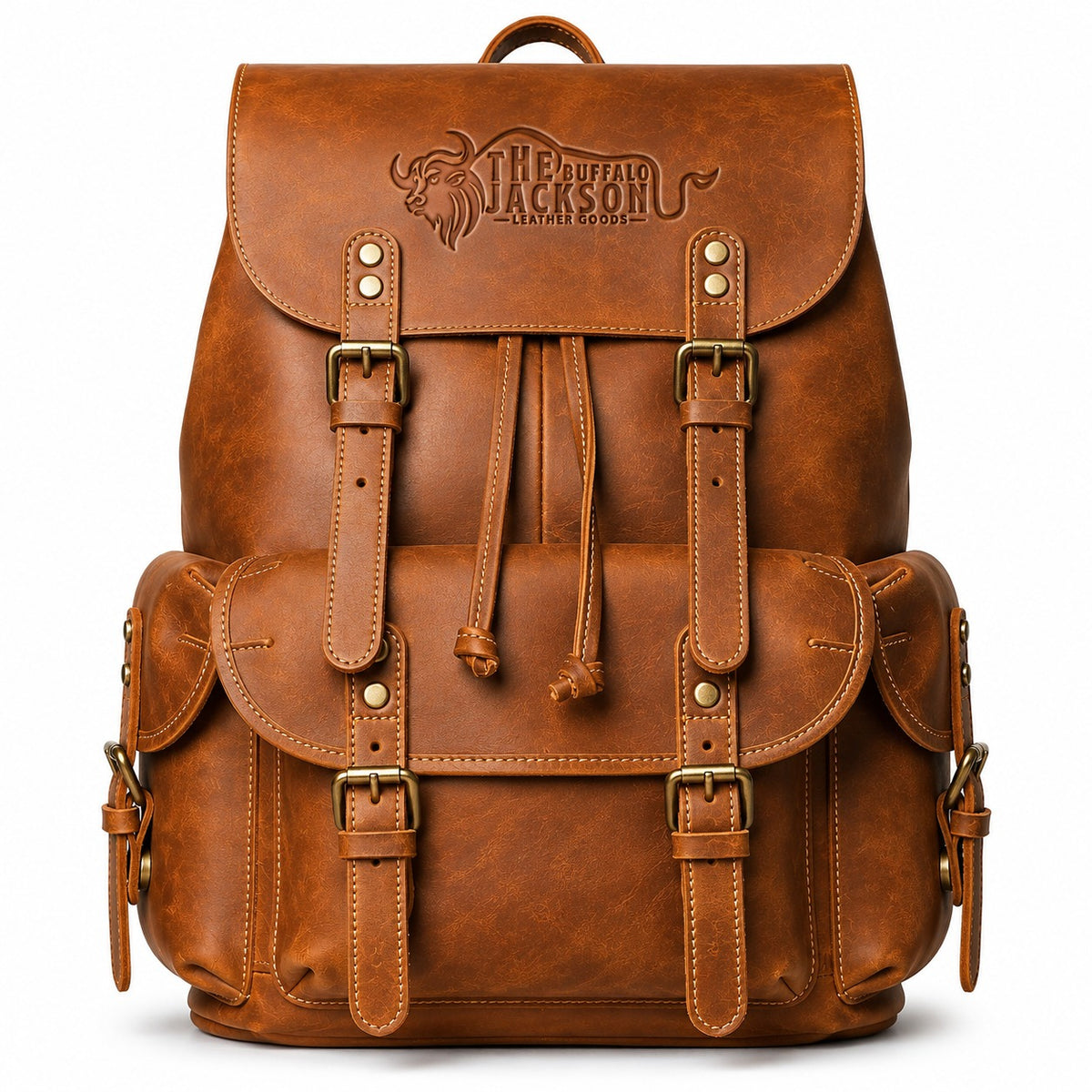 Premium Genuine Leather Backpack For Men and Women