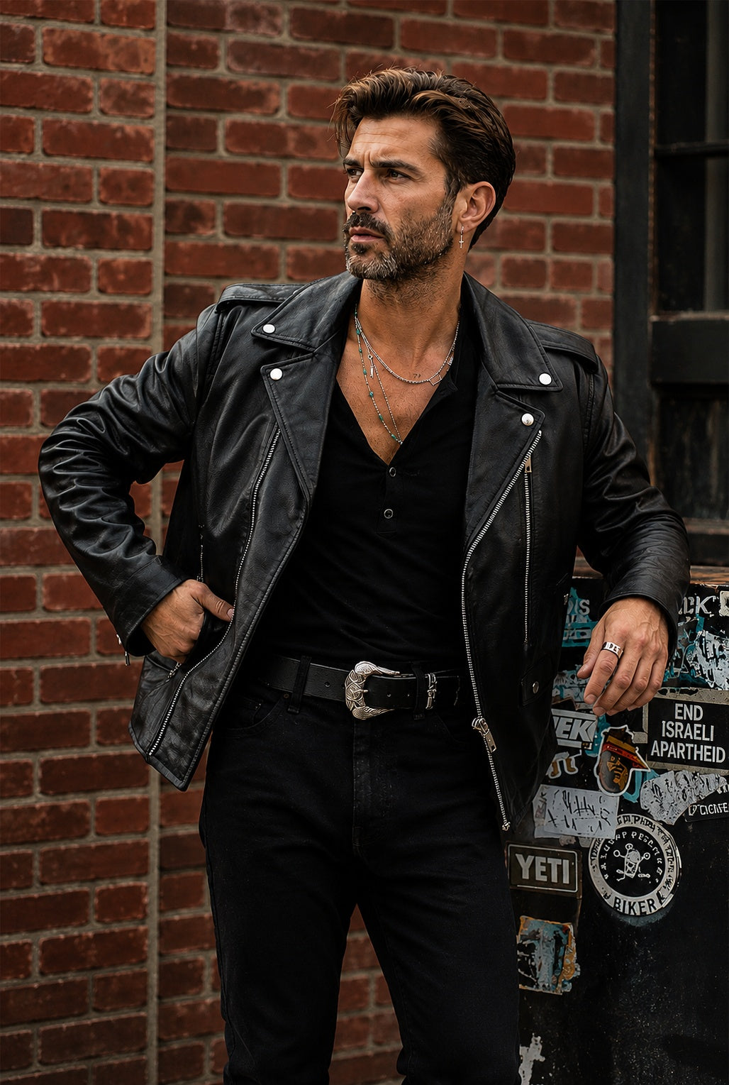 Mens's Biker Jackets