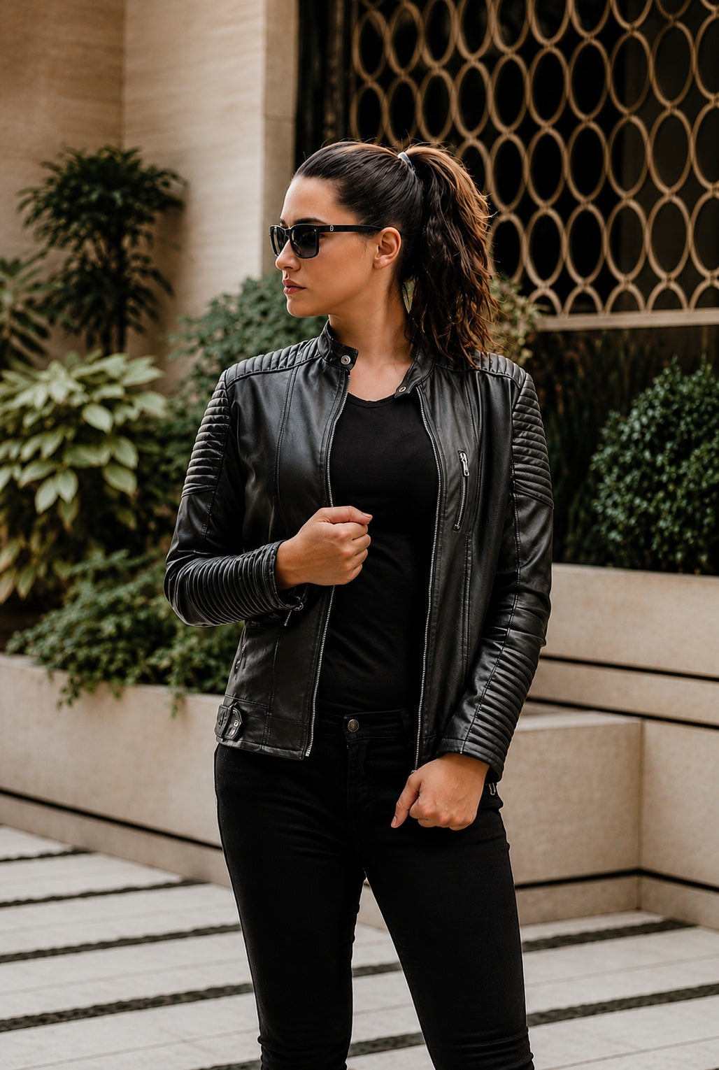 Women's biker Jackets